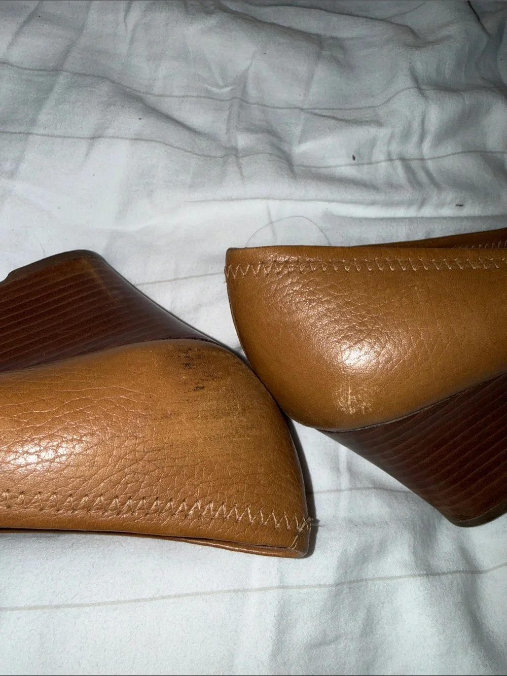 Tory Burch smooth cognac